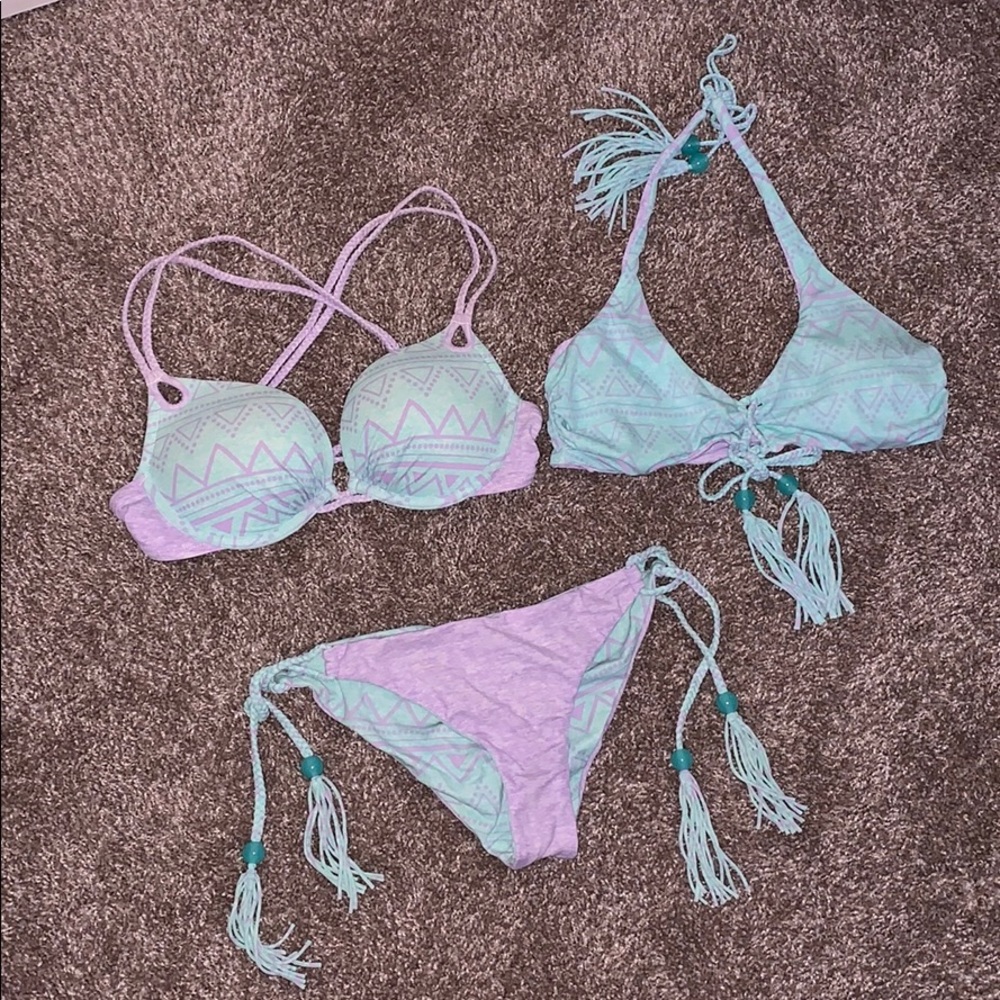 Victoria Secret Swim Suit with two tops